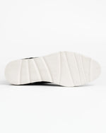 OXFORD NEGRO CON BLANCO CUERO