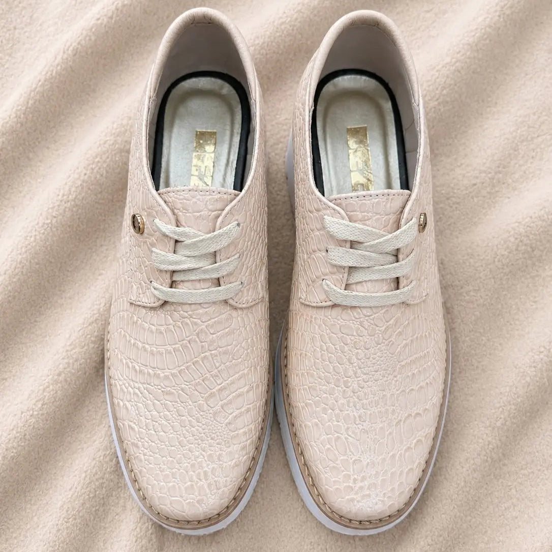 OXFORD MARFIL CUERO