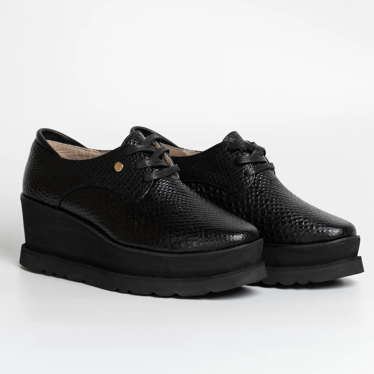 OXFORD NEGRO CUERO